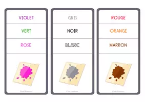 Aperçu - Jeux - Jeu pour apprendre les couleurs - Quelle couleur ai-je? - Page 2