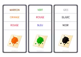 Aperçu - Jeux - Jeu pour apprendre les couleurs - Quelle couleur ai-je? - Page 3