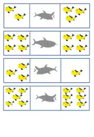 Vorschau - Aufgabenkarten - Zahlenvergleich - größer/kleiner/gleich - Klettkarten - Seite 3