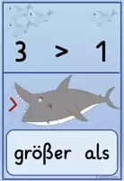 Vorschau - Poster - Zahlenvergleich - größer/kleiner/gleich - Wortspeicher - Seite 2