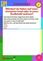 Vorschau - Arbeitsblätter - Ich würde/wäre/könnte Konjunktiv schriftlich und kreativ üben - Seite 3