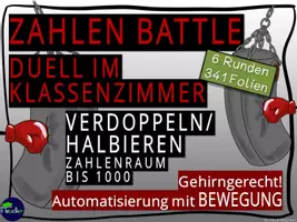 Vorschau - Stundenentwürfe - Zahlen Battle - Verdoppeln & Halbieren (ZR 1000) - Seite 2