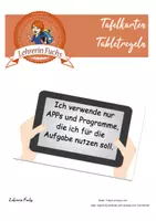 Vorschau - Poster - Tabletregeln - Deckblatt