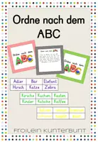 Vorschau - Spiele - Ordne nach dem ABC - Deckblatt