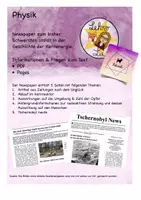 Vorschau - Text - Newspaper zum schwersten Atomunfall - Tschernobyl - Deckblatt