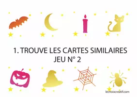 Aperçu - Jeux - Jeux ludiques et coloriage - Thème Halloween - Page 3