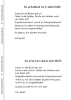 Vorschau - Arbeitsblätter - Erste Wörter Abschneidewörter Sch Nachzieh-Version - Seite 1