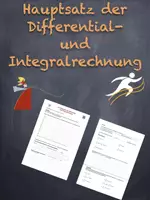 Vorschau - Arbeitsblätter - Hauptsatz der Differential- und Integralrechnung (mit Lernvideo) - Deckblatt