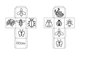 Vorschau - Spiele - Vokabel-Würfel - Tiere - Insekten - Seite 3