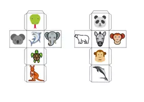 Vorschau - Spiele - Vokabel-Würfel - Tiere auf der Welt - Seite 3