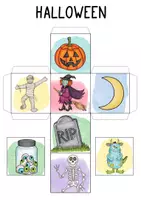 Vorschau - Spiele - Halloween - DIY Dice / Würfel (Fremd)Sprachenunterricht - Seite 3