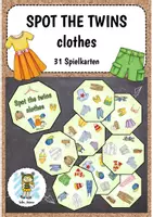 Vorschau - Spiele - Spot the twins - clothes (Spiel) - Deckblatt