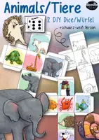 Vista previa - Juegos / Gamificación - Animals / Tiere - DIY Dice for Language Learners - Portada