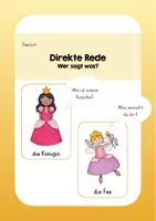 Vorschau - Bildkarten - Märchen - Direkte Rede - Deckblatt