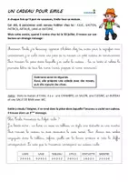 Aperçu - Apprentissages en autonomie - Enigme 1 - un cadeau pour Emile - Page 1