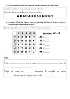 Aperçu - Apprentissages en autonomie - énigme 3 - La famille cassetout - Page 3