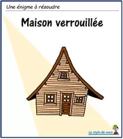 Aperçu - Jeux - Enigme 4 - maison verrouillée - Page de couverture