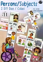 Aperçu - Jeux - Persons / Subjects - DIY Dice for English Lessons - Page de couverture