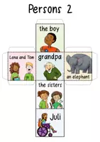 Aperçu - Jeux - Persons / Subjects - DIY Dice for English Lessons - Page 3