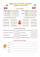 Vorschau - Arbeitsblätter - Die natürlichen Zahlen von 0 bis 10 000 - Seite 1