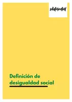Vista previa - Hojas de trabajo - Definición de desigualdad social - hoja de trabajo - página 3