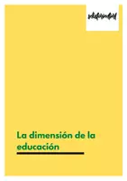 Vista previa - Hojas de trabajo - La dimensión de la educación - hoja de trabajo - página 3