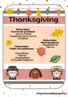 Vista previa - Manualidades / Dibujos para colorear - Thanksgiving - página 2