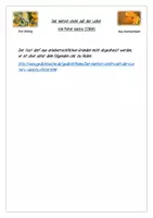 Vorschau - Arbeitsblätter - Gedichtarbeit inkl. AB Kurzanalyse + AB Bewertungsraster zum Gedichtvortrag (Herbstgedicht): "Der Herbst steht auf der Leiter" von Peter Hacks - Seite 2