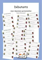 Vorschau - Arbeitsblätter - députants - réponses personnelles - Deckblatt