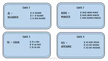 Vorschau - Arbeitsblätter - EduBreakout Passé Composé - Seite 3