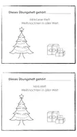 Vorschau - Arbeitsblätter - Mini-Lese-Heft Weihnachten in aller Welt Klasse 3 + 4 - Deckblatt