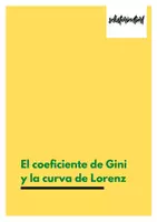 Vista previa - Hojas de trabajo - El coeficiente de Gini y la curva de Lorenz - hoja de trabajo - Portada