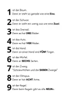 Vorschau - Arbeitsblätter - Rechnen mit Bildern - verliebte Zahlen Klasse 1 - Seite 1