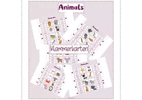 Vorschau - Unterrichtsreihen - Pets & Animals Materialpaket - Deckblatt