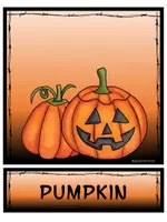 Aperçu - Feuilles d'exercices - Picture and Word Cards: Halloween - Page 3