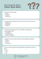 Vorschau - Spiele - 50 Quizfragen für Kinder: Unter dem Meer - Seite 2