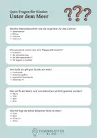 Vorschau - Spiele - 50 Quizfragen für Kinder: Unter dem Meer - Seite 3