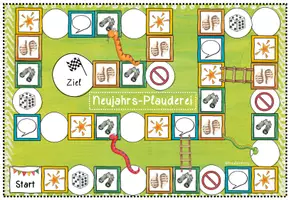 Vorschau - Spiele - Neujahrs-Plauderei - Spielfeld mit Aktionskarten - Seite 2