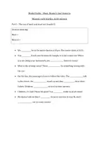 Vorschau - Arbeitsblätter - Englisch - Modal Verbs - Must- mustn't- needn't vereinfacht - Deckblatt