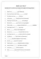 Vorschau - Arbeitsblätter - Adjektiv oder Adverb (mit Lösung) - Deckblatt