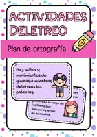 Vista previa - Tarjetas / Manipulativos - Juegos ortográficos de deletreo - Portada