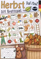 Aperçu - Jeux - Herbst / Herbstzeit - DIY Brettspiel (DaF/DaZ) - Page de couverture