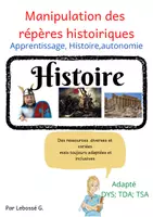 Aperçu - Apprentissages en autonomie - Manipulation des repères de l'Histoire - Page de couverture