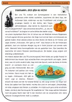Vorschau - Unterrichtsreihen - Materialpaket Halloween im Deutschunterricht - Kreativ - Seite 2
