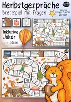 Aperçu - Jeux - Herbstgespräche / Herbst - DaF DaZ Brettspiel - Page de couverture