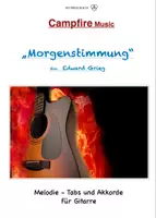 Vorschau - Arbeitsblätter - Morgenstimmung - Ein Stück für 2 Gitarren - Campfire Music - Deckblatt