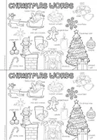Vorschau - Stationenlernen - Christmas Englisch Grundschule, Klasse 3, 4, 5, 6, Weihnachten Englischunterricht, Christmas Vocabulary, Wortschatz, Arbeitsblätter, Spiele, Bildkarten, Speaking Activities | Materialpaket - Seite 3
