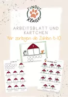 Vorschau - Arbeitsblätter - Mathe Klasse 1 - Wir zerlegen die Zahlen 6-10 - Deckblatt