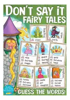 Vorschau - Aufgabenkarten - Don't say it fairy tales Englisch - Deckblatt