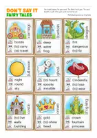 Vorschau - Aufgabenkarten - Don't say it fairy tales Englisch - Seite 3